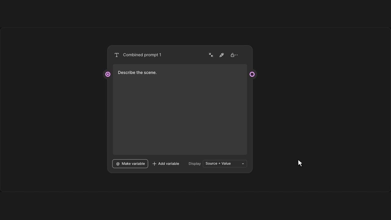 Clear empty inputs in Figma Weave with WeaveBud