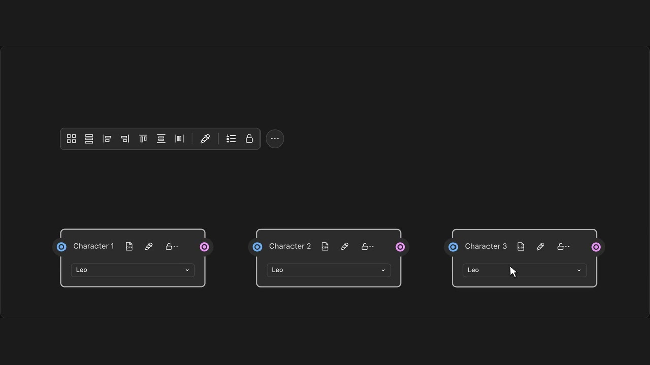 Set selected List items in Figma Weave with WeaveBud