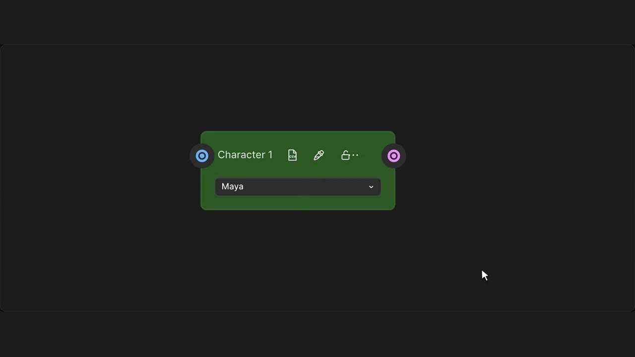 Node colors in Figma Weave with WeaveBud
